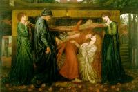 Rossetti, Dante Gabriel - Dante's Dream at the Time of the Death of Beatrice